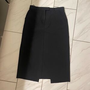 A&F Tailored Maxi Skirt